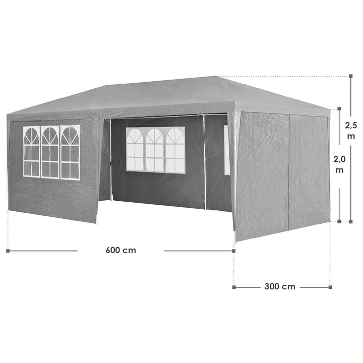 Tente de fête 3x6 m