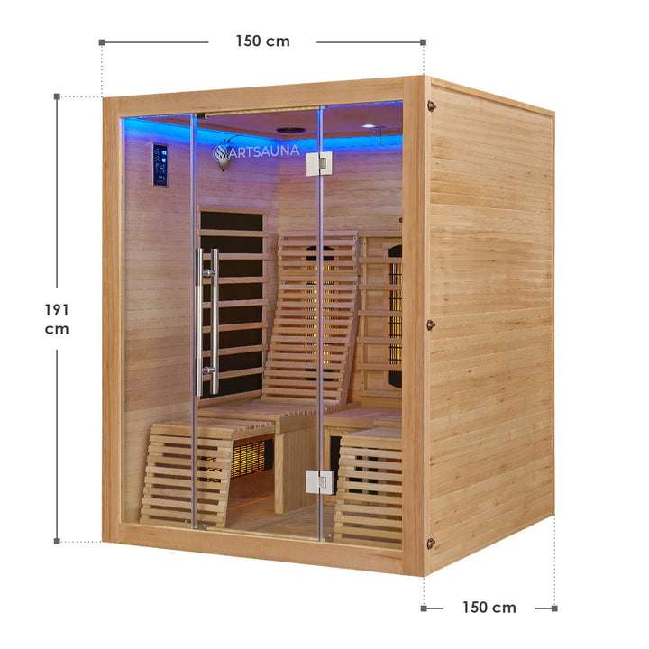 Cabine infrarouge Helsinki 150