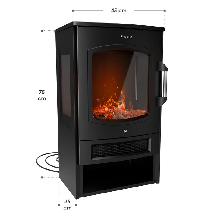 Elektrokaminofen 1800W mit Flammeneffekt