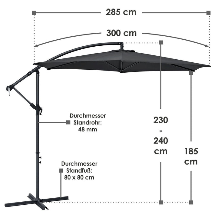 Parasol suspendu Brésil