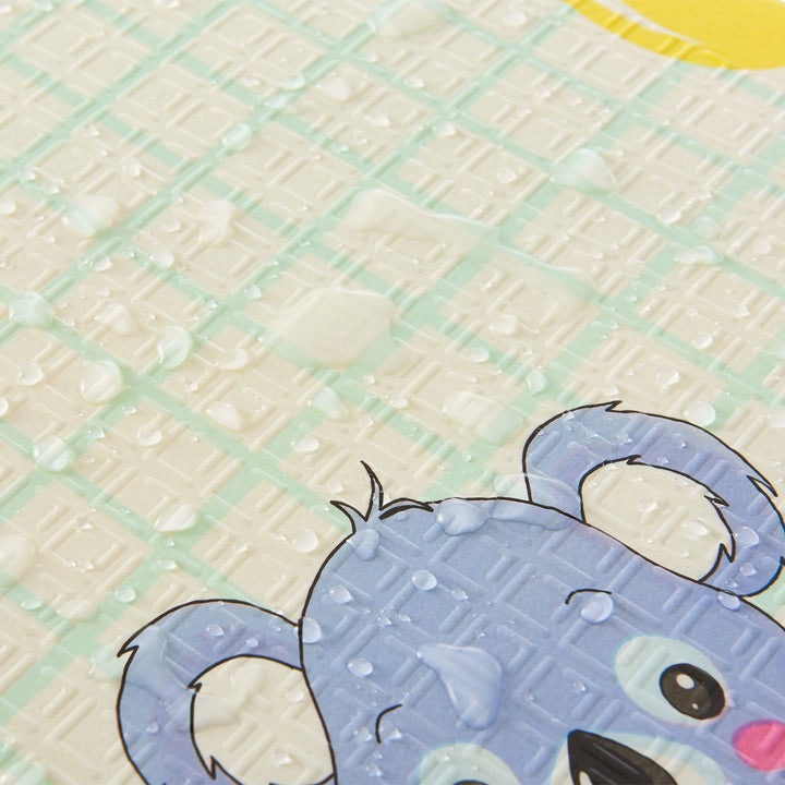 Tapis de jeu 180 x 200 cm avec divers motifs d'animaux