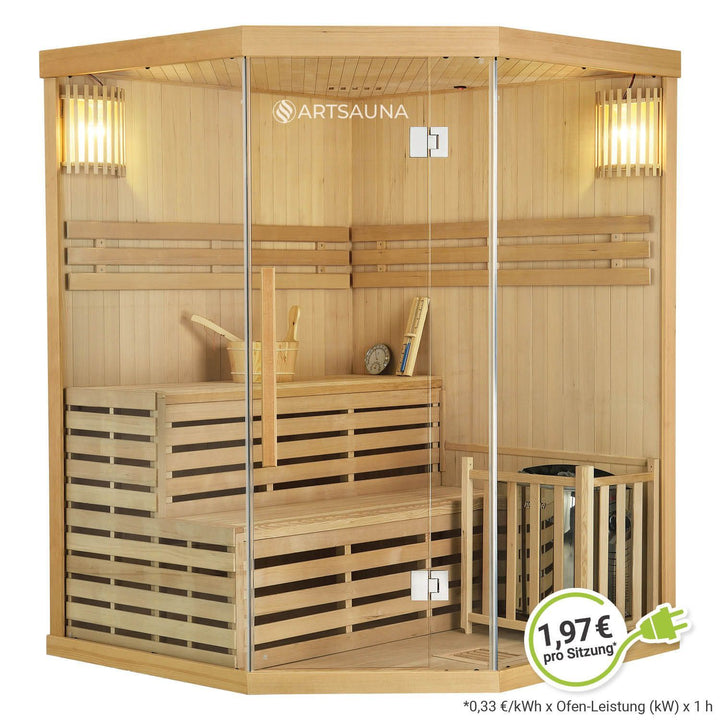 Indoor Sauna Espoo 150 Premium - 6 kW