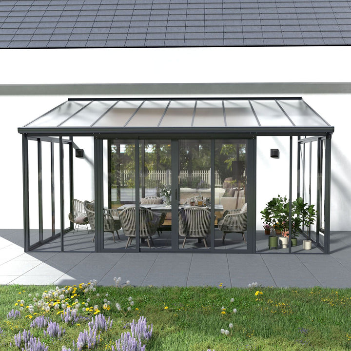 Wintergarten mit Acryl-Verglasung