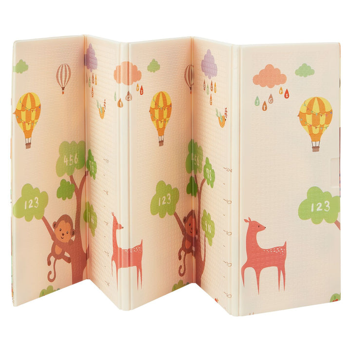 Tapis de jeu 180 x 200 cm avec divers motifs d'animaux