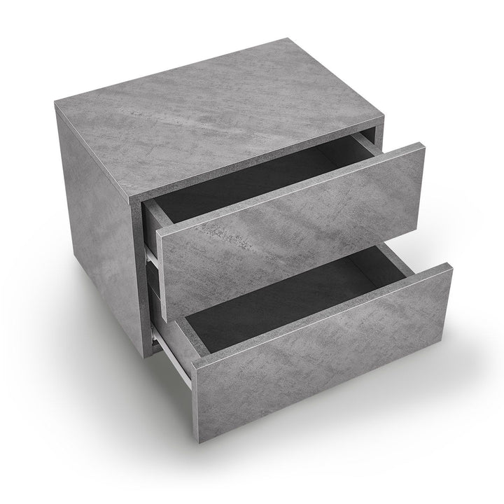 Table de chevet murale suspendue