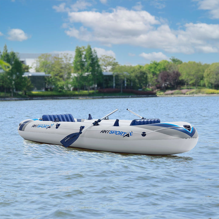Bateau à aubes gonflable avec deux bancs - 3,22 m