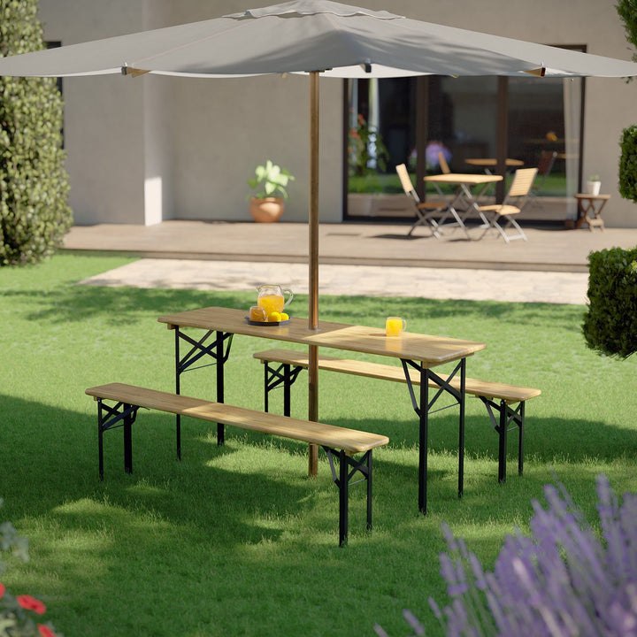 Ensemble de tente à bière Bichl 170 cm