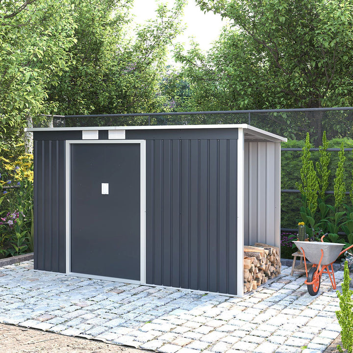 Extension d'abri en bois M gauche/droite