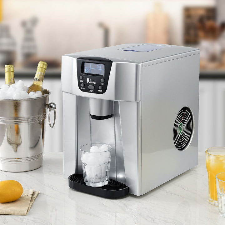 Machine à glaçons PIM200L avec distributeur