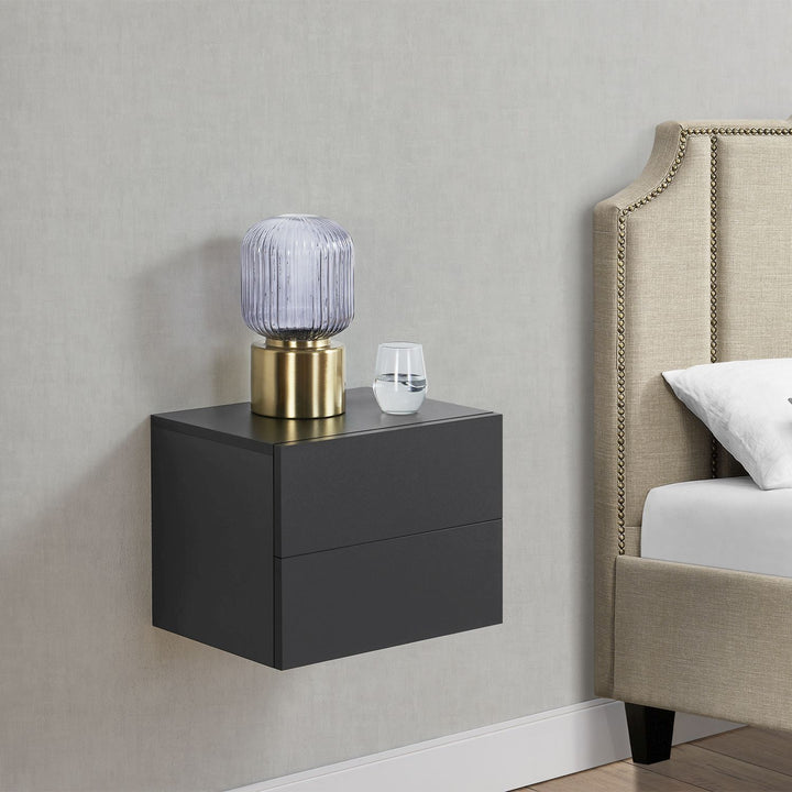 Table de chevet murale suspendue