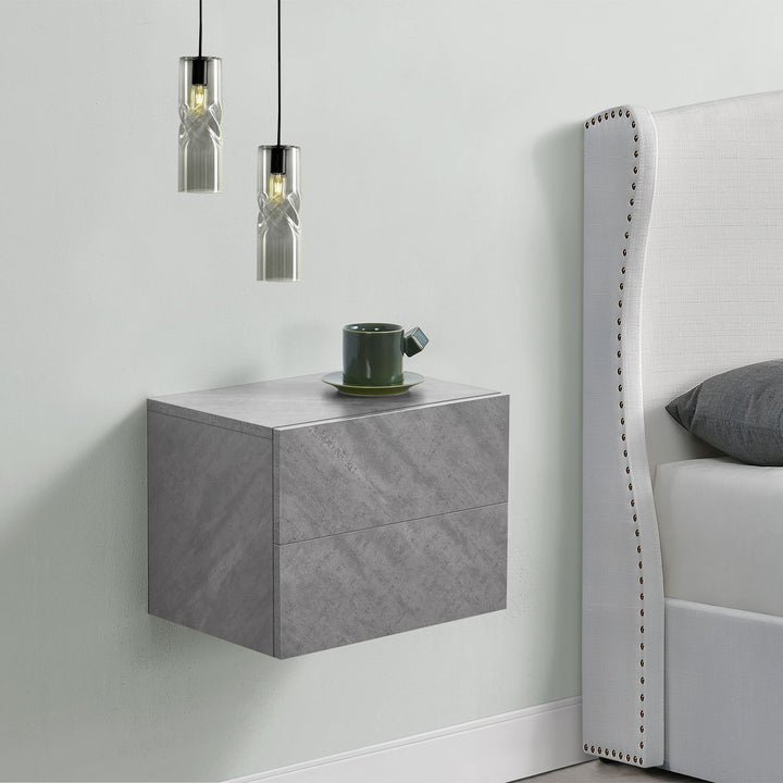 Table de chevet murale suspendue