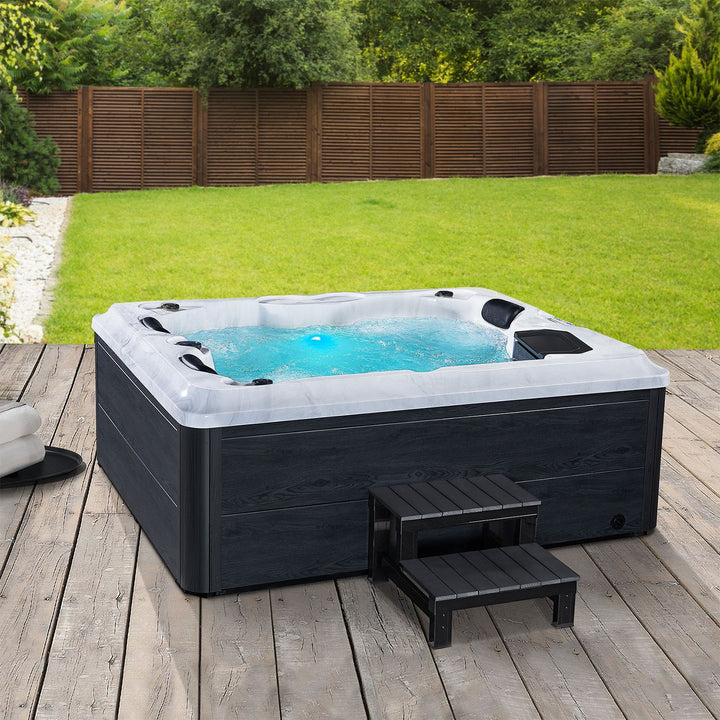 Oasis de bain à remous extérieur
