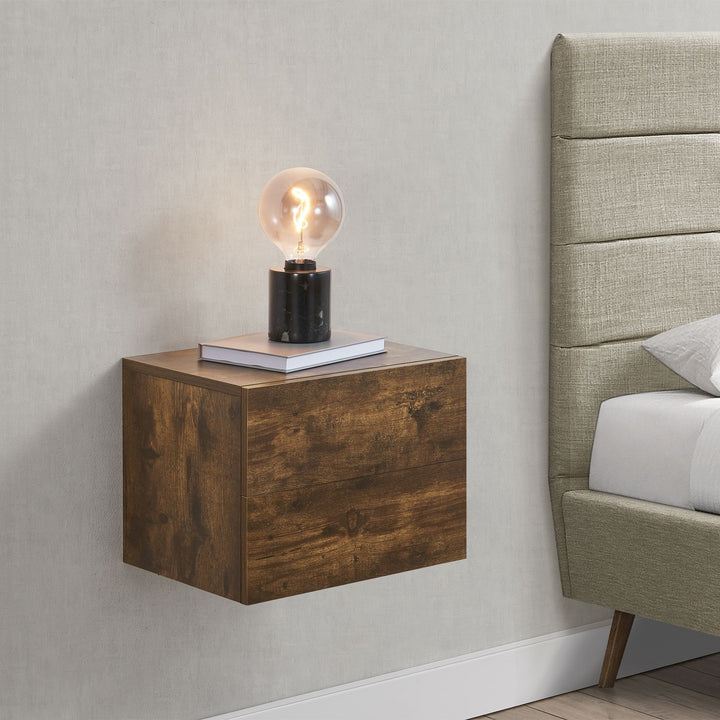 Table de chevet murale suspendue