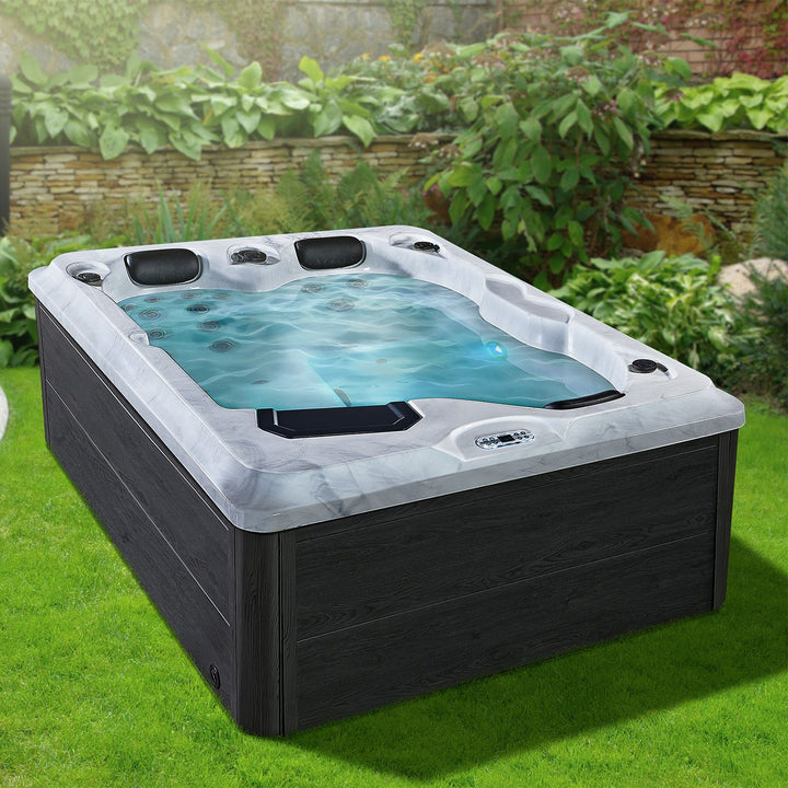 Oasis de bain à remous extérieur