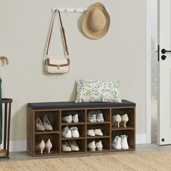 Schuhregal aus Holz 104 x 30 x 48 cm