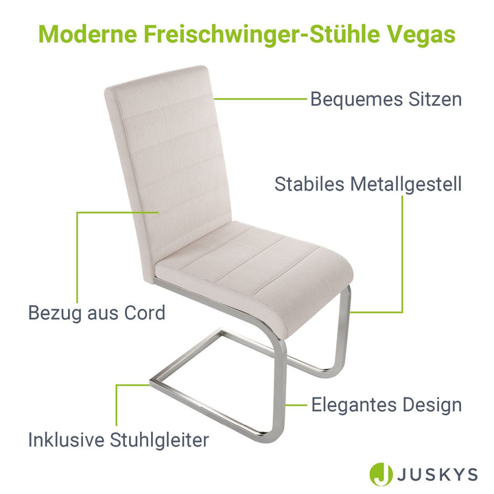 Chaise cantilever Vegas avec cordon