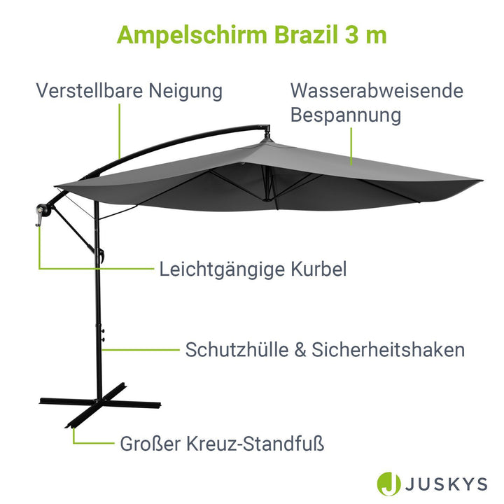 Parasol suspendu Brésil