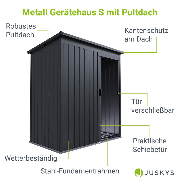 Metall Geräteschuppen