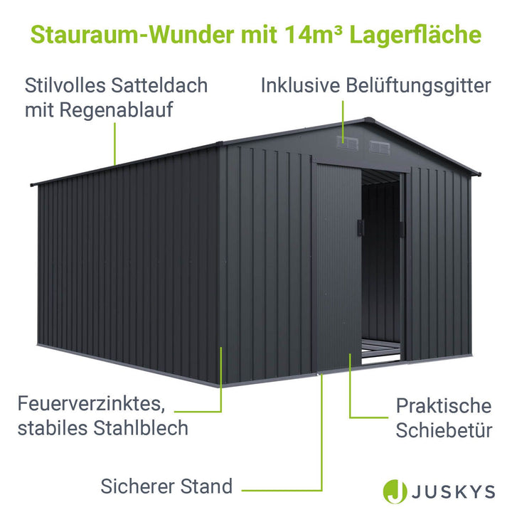 Metall Geräteschuppen