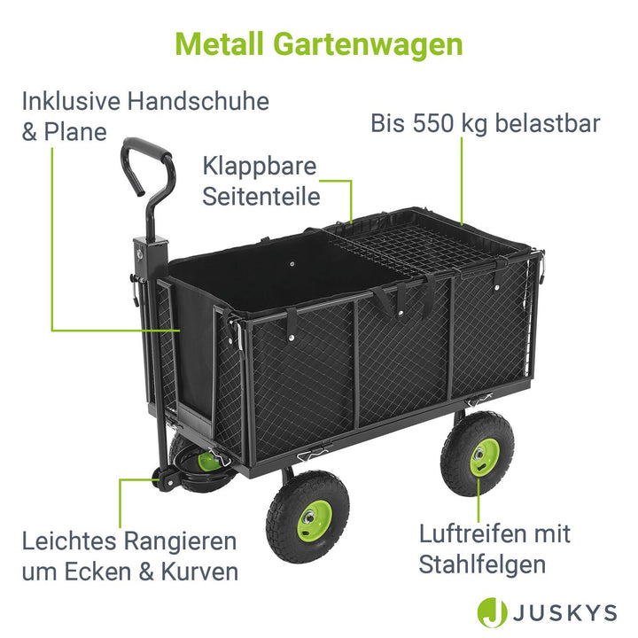 Metall Gartenwagen