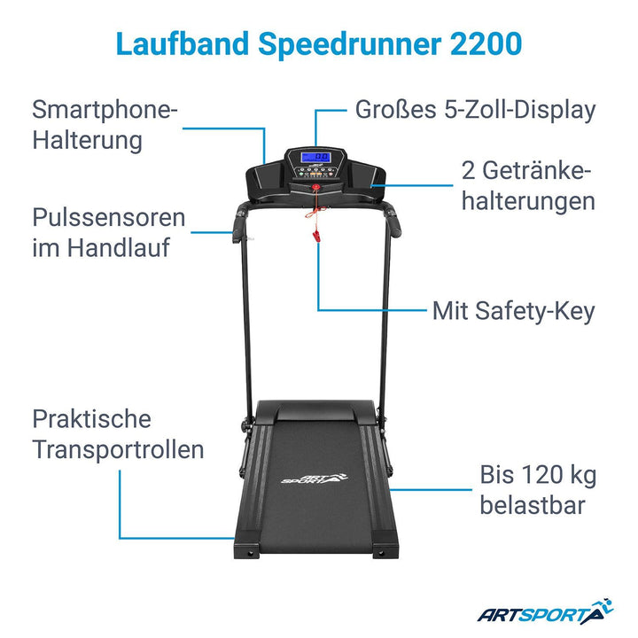 Tapis de course Speedrunner 2200