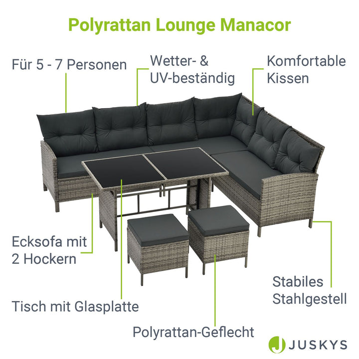 Polyrattan Lounge Manacor
