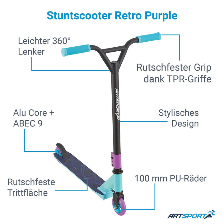 Trottinettes acrobatiques pour enfants