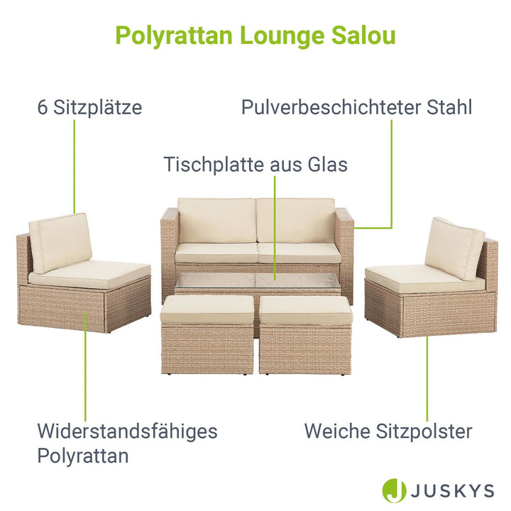 Polyrattan Lounge Salou
