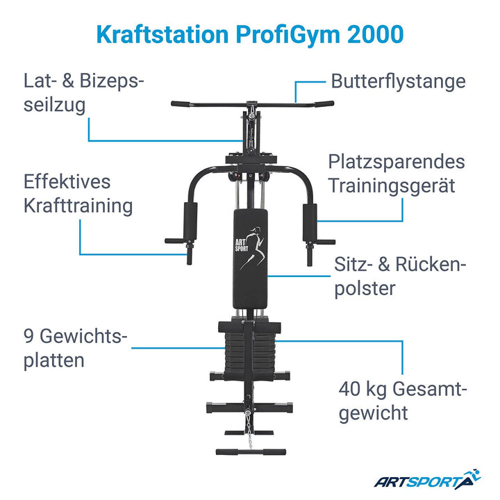 Station de musculation ProfiGym 2000