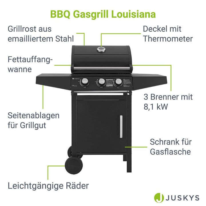 Barbecue à gaz Louisiane