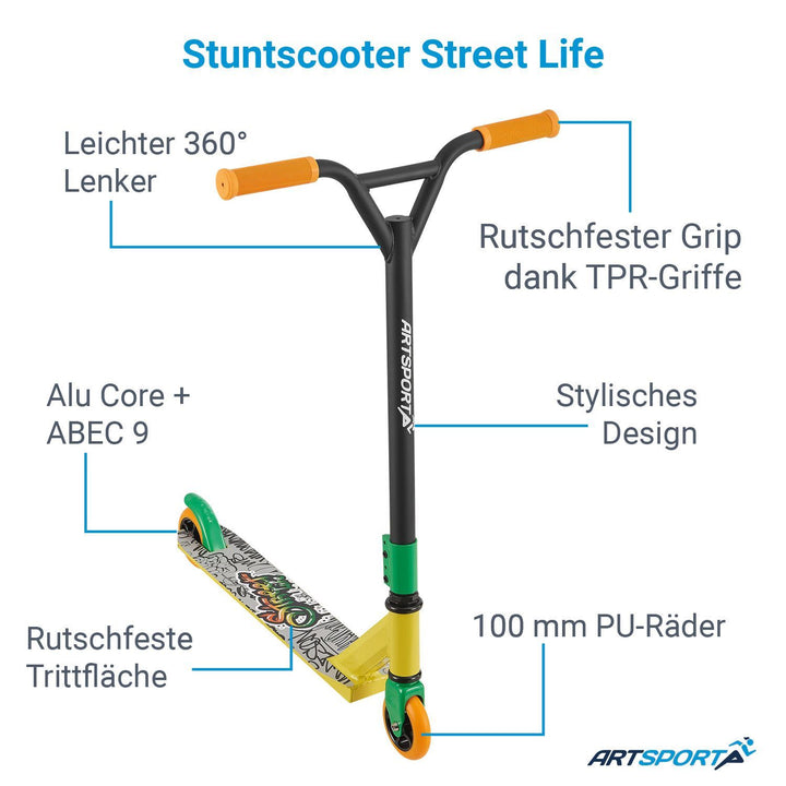 Trottinettes acrobatiques pour enfants