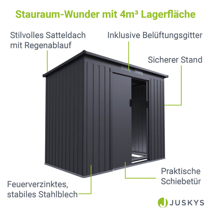 Metall Geräteschuppen
