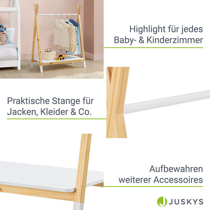 Portant à vêtements pour enfants Heidy