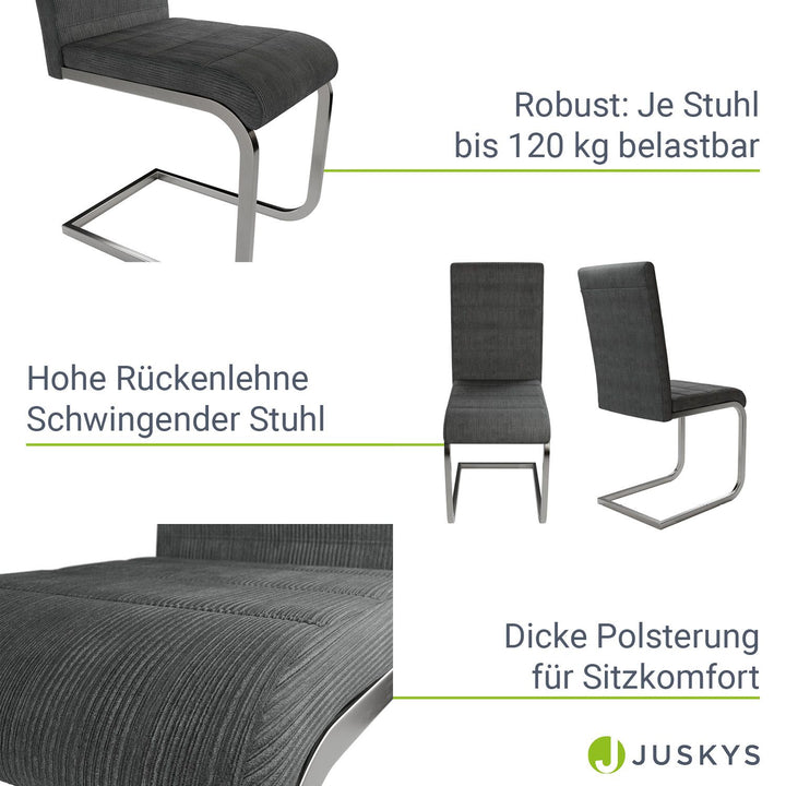 Chaise cantilever Vegas avec cordon