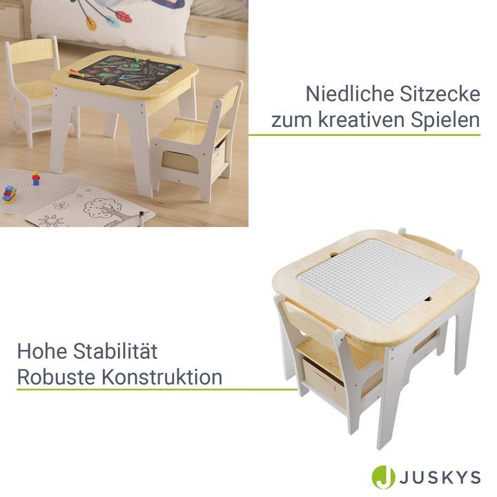 Spieltisch mit zwei Stühlen Milou