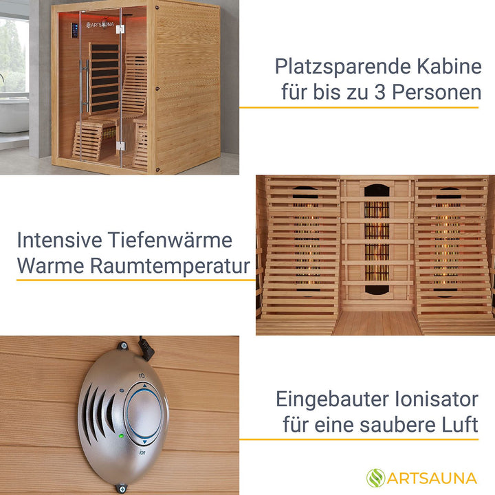 Cabine infrarouge Helsinki 150
