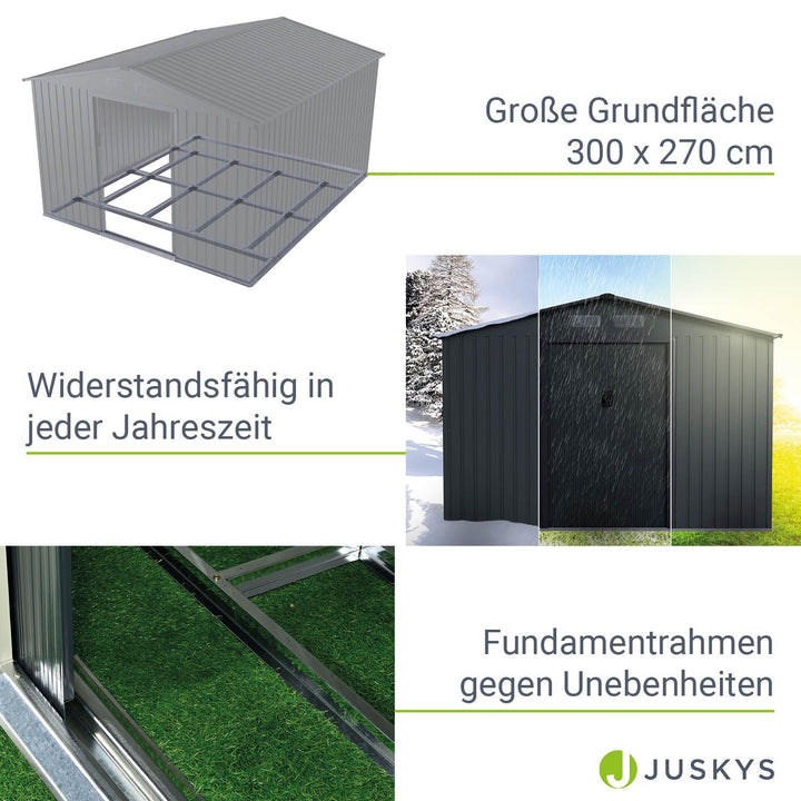Metall Geräteschuppen