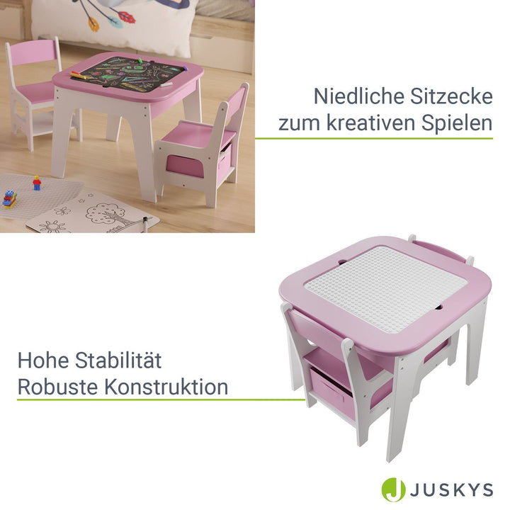 Spieltisch mit zwei Stühlen Milou