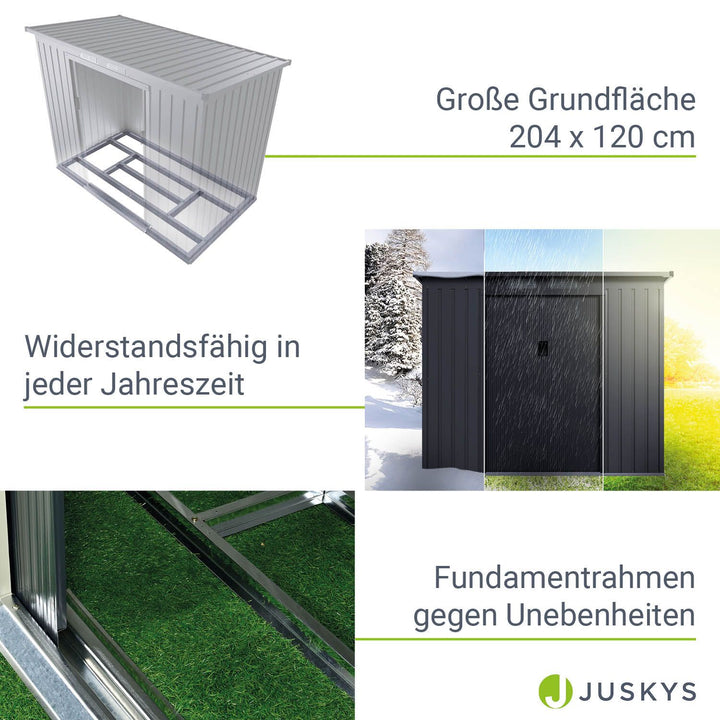 Metall Geräteschuppen