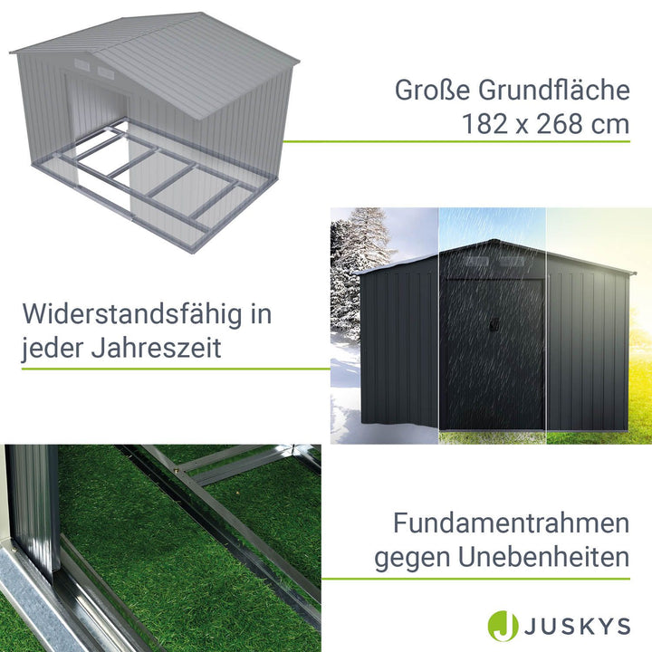 Metall Geräteschuppen