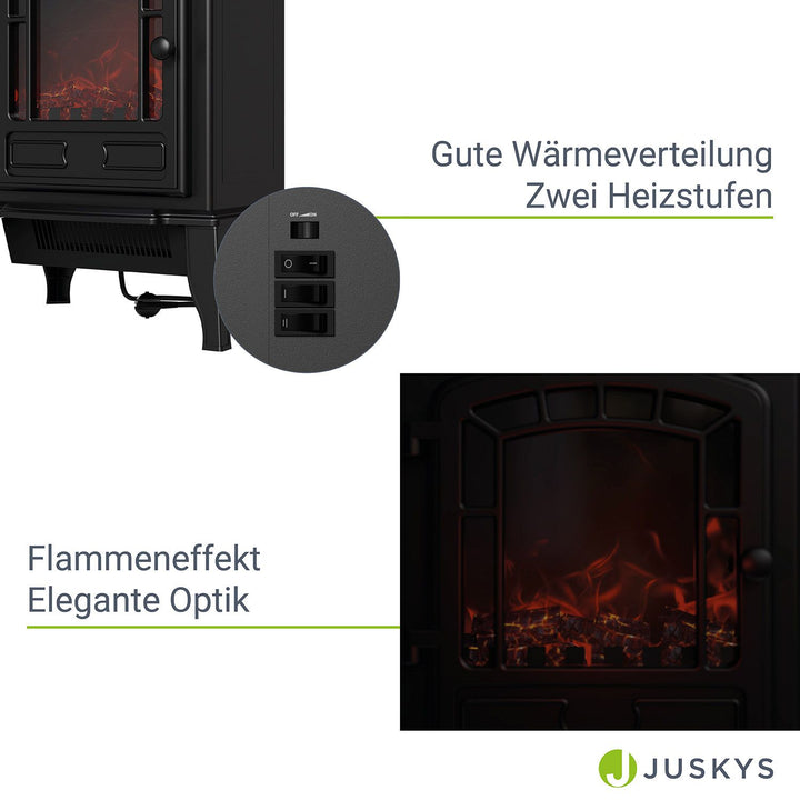 Elektrokamin mit Flammeneffekt