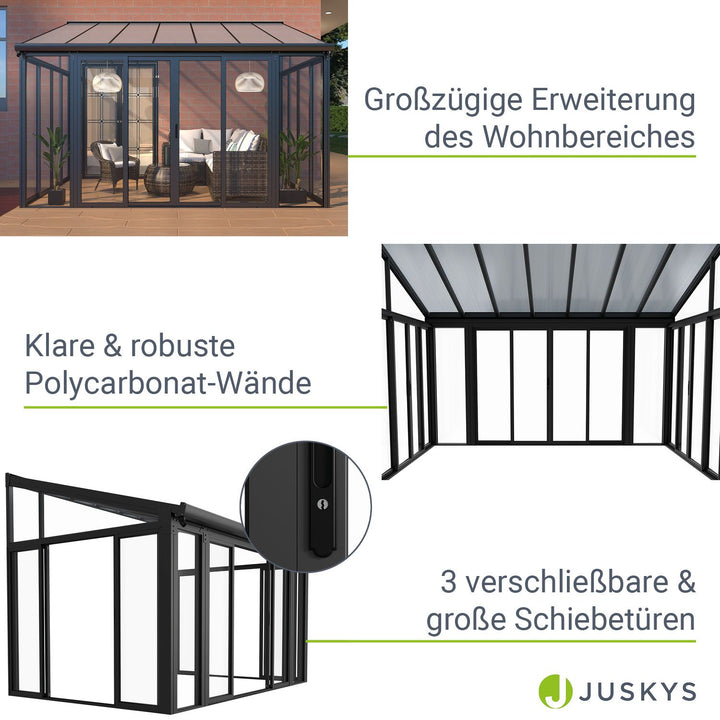 Wintergarten mit Acryl-Verglasung