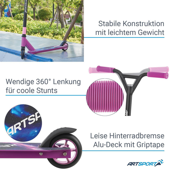 Trottinettes acrobatiques pour enfants