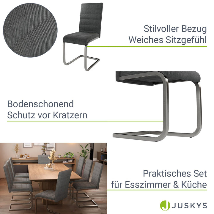 Chaise cantilever Vegas avec cordon