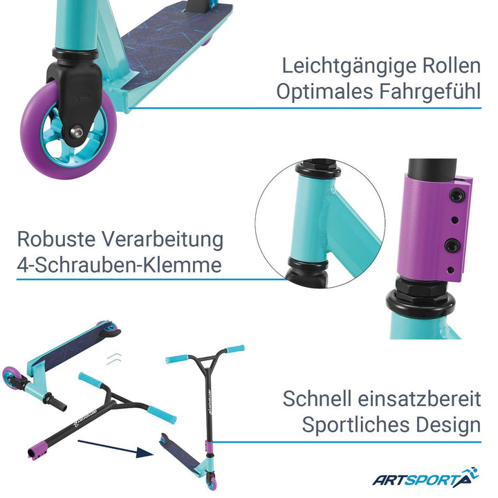 Trottinettes acrobatiques pour enfants