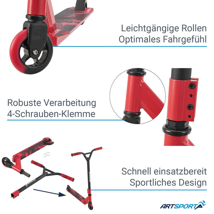 Trottinettes acrobatiques pour enfants
