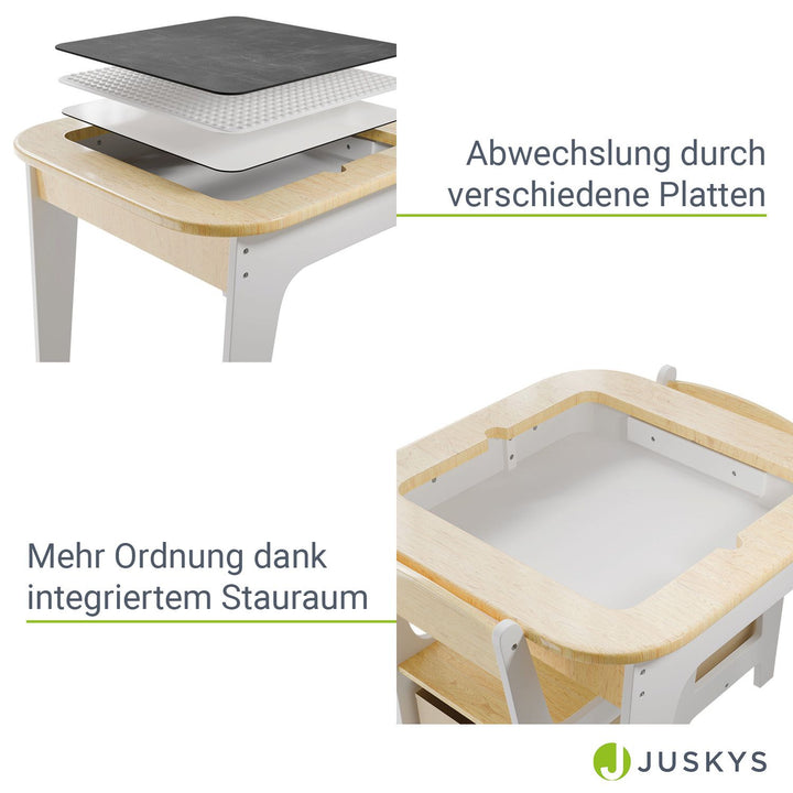 Spieltisch mit zwei Stühlen Milou