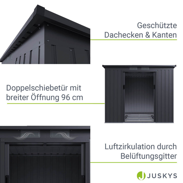 Metall Geräteschuppen