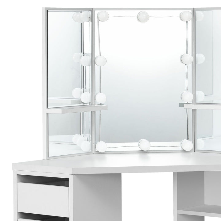 Coiffeuse Nova avec éclairage LED