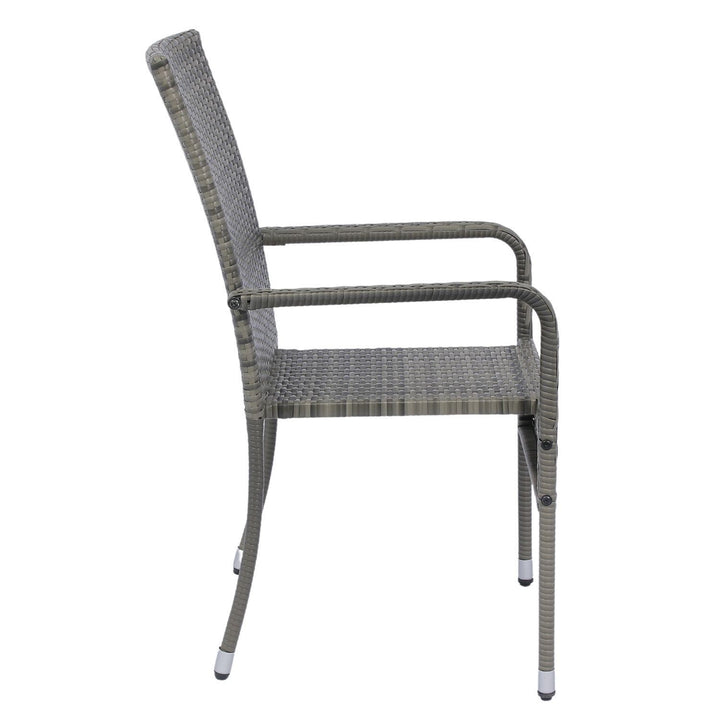 Chaises de jardin en polyrotin Yoro